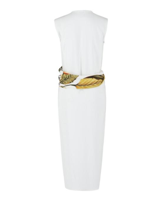 살바토레 페라가모 롱 원피스 13C935 771363 10182 48 White - SALVATORE FERRAGAMO