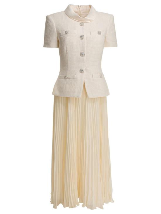 26SS 셀프 포트레이트 롱 원피스 RS26 161MB C Neutrals