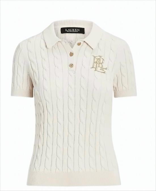 26SS 폴로 랄프로렌 폴로 티셔츠 NATRISSA SHORT SLEEVE PULLOVER MASCARPONE CREAM Neutrals