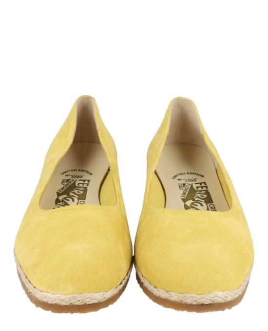  살바토레 페라가모 플랫 슈즈 01I035 611556 M 90006 7 Gold - SALVATORE FERRAGAMO
