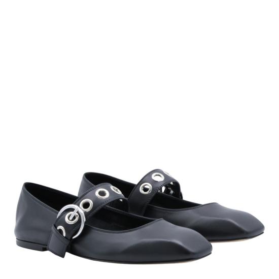 26SS 에이드 플랫 슈즈 A11FLRKLS08FL159800 Black - AEYDE