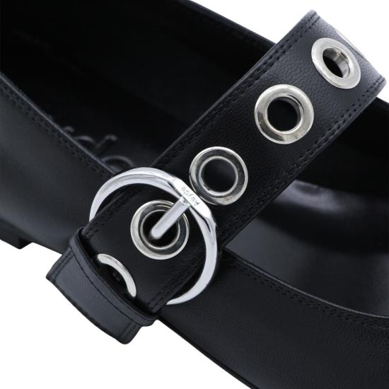 26SS 에이드 플랫 슈즈 A11FLRKLS08FL159800 Black - AEYDE