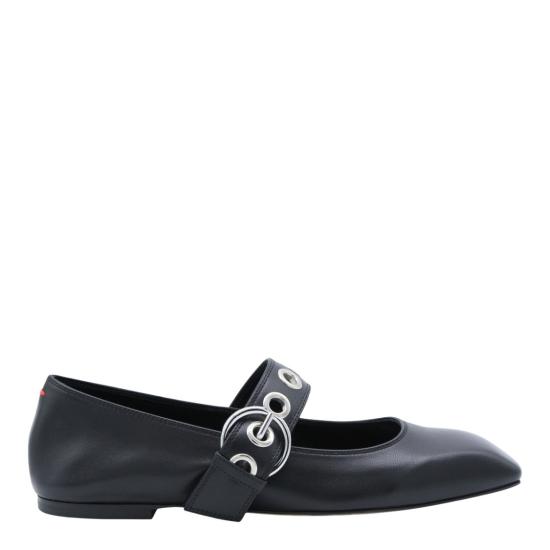 26SS 에이드 플랫 슈즈 A11FLRKLS08FL159800 Black