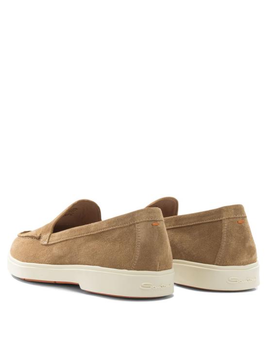 26SS 산토니 플랫 슈즈 WUYA58856TISNPYLC50 Brown - SANTONI