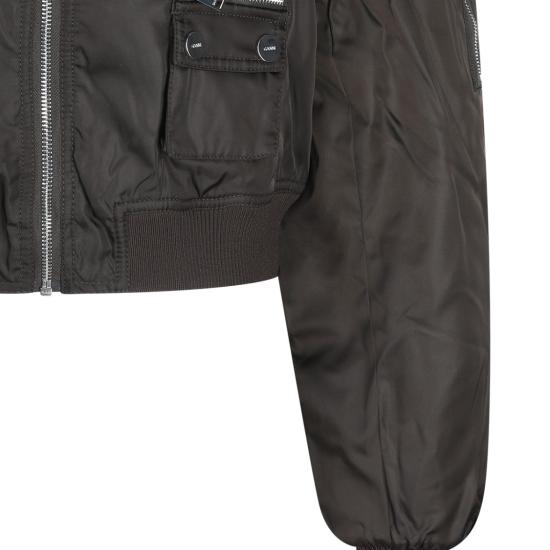 26SS 가니 나일론 봄버 자켓 A1010046ZWX Black - GANNI
