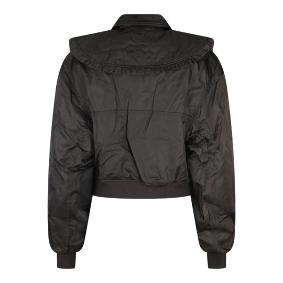 26SS 가니 나일론 봄버 자켓 A1010046ZWX Black - GANNI