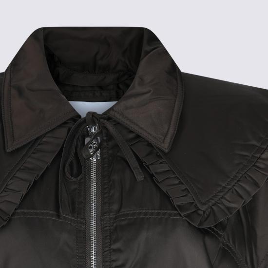 26SS 가니 나일론 봄버 자켓 A1010046ZWX Black - GANNI