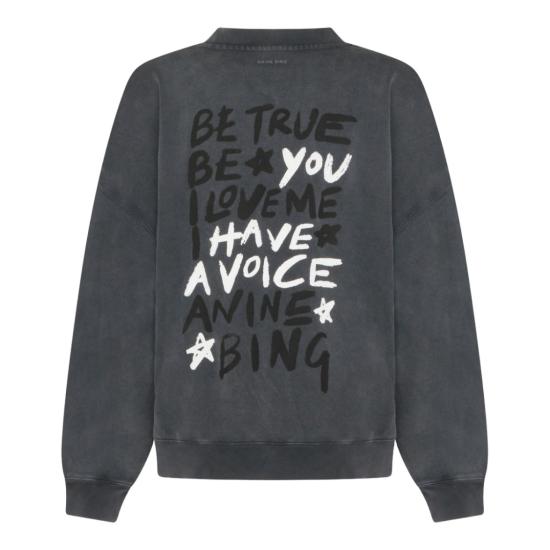 26SS 애니빙 니트웨어 A0812055WBL1 Grey - ANINE BING