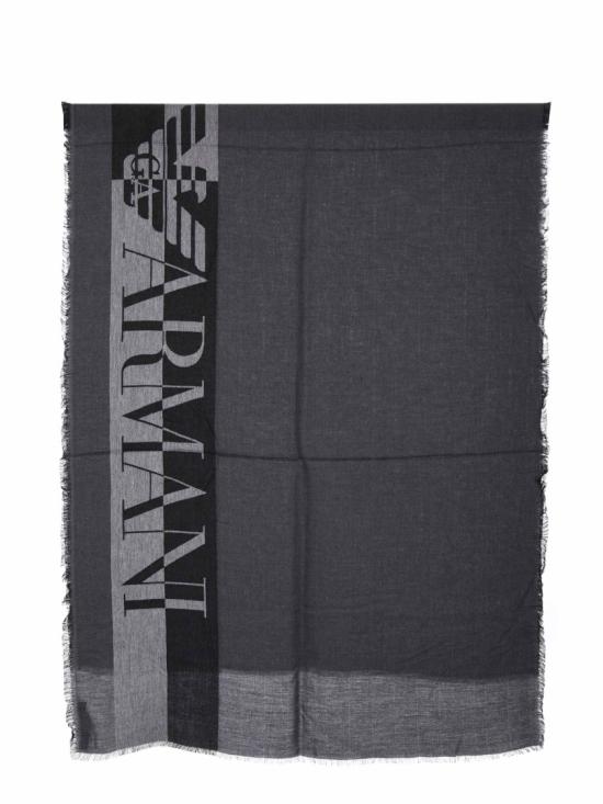25FW 엠포리오 아르마니 머플러/스카프 EM003849 AF20013 M8014 Black - EMPORIO ARMANI