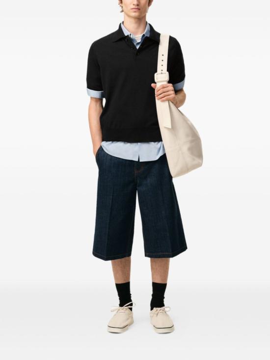 26SS 아미 폴로 티셔츠 HPL438 KN0039 0180 Black - AMI