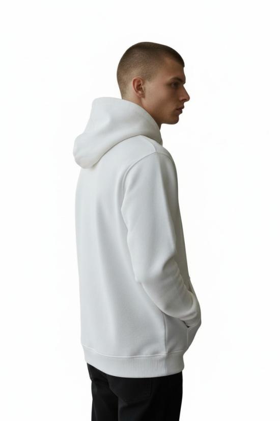 26FW 디젤 후드 티셔츠 A16979RIAJH100 White - DIESEL