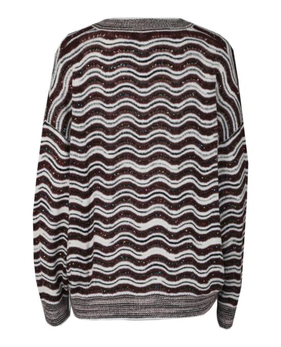  엠 미쏘니 니트웨어 S24UN05 BK01DW SM9TV 92123 L Grey - M MISSONI