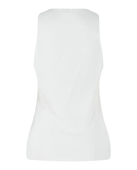  살바토레 페라가모 민소매 티셔츠 13F767 774164 10002 36 White - SALVATORE FERRAGAMO