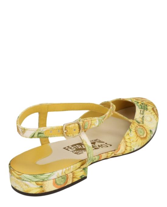  살바토레 페라가모 플랫 슈즈 01R352 744555 M 90006 6 5 Brown - SALVATORE FERRAGAMO