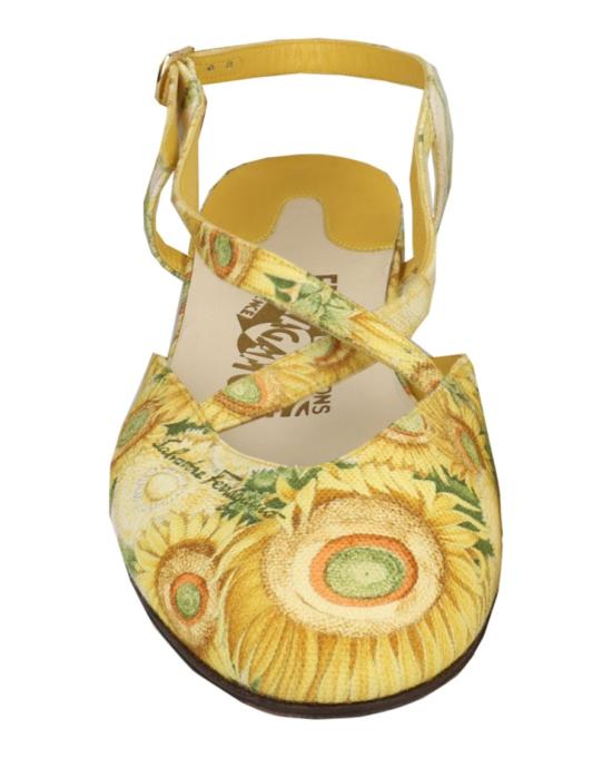  살바토레 페라가모 플랫 슈즈 01R352 744555 M 90006 6 5 Brown - SALVATORE FERRAGAMO