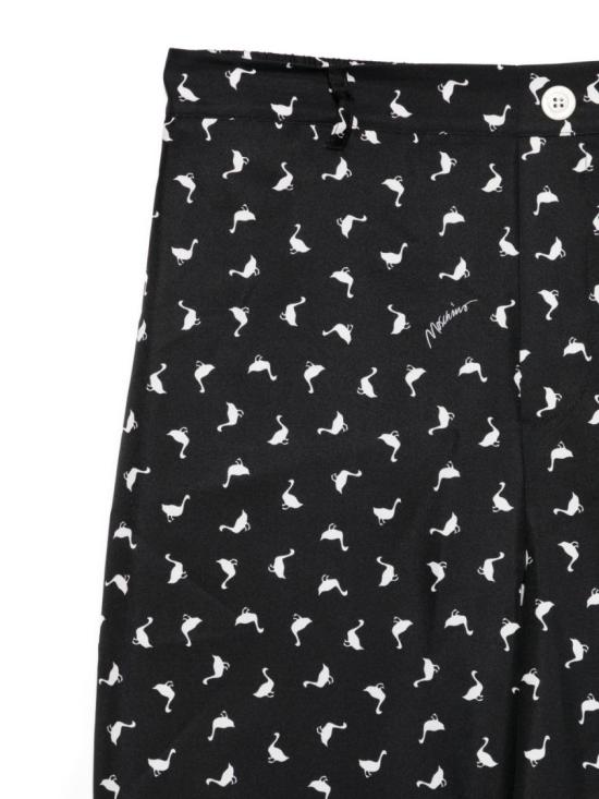 26SS 모스키노 스트레이트 팬츠 A0341 0562 1555 Black - MOSCHINO