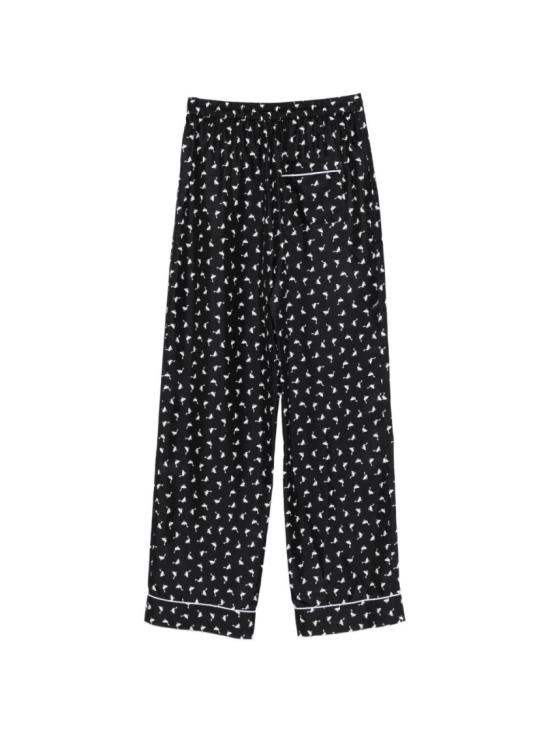 26SS 모스키노 스트레이트 팬츠 A0341 0562 1555 Black - MOSCHINO