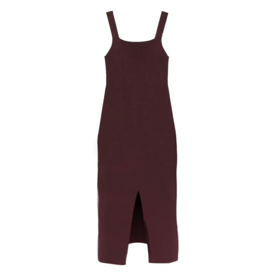 25FW 케이트 원피스 9808429599 Burgundy - KHAITE