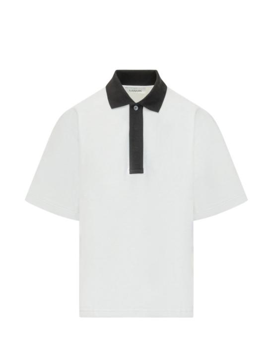 26SS 랑방 폴로 티셔츠 RM PL0007 J042 P26 00 White