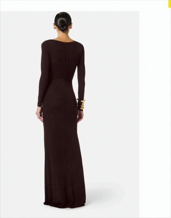 26SS 엘리자베타프랜치 롱 원피스 ABR1461E2 EV9 White - ELISABETTA FRANCHI