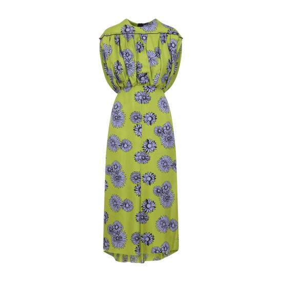 26SS 랑방 롱 원피스 RWDR00416273P26 4376 ABSINTH LILAC - LANVIN