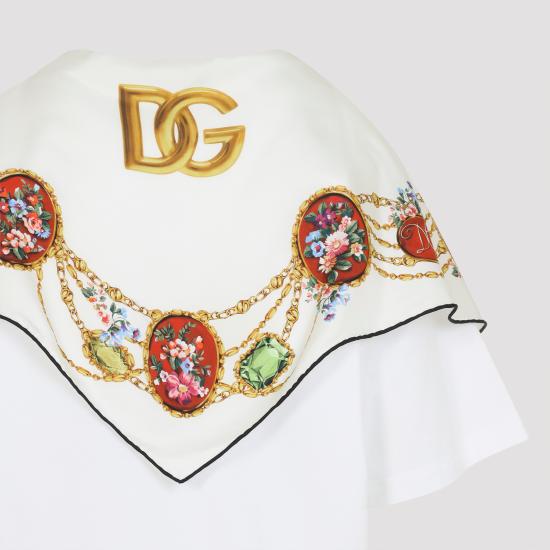 26SS 돌체앤가바나 탑 F8W33Z GDDPW W0800 BIANCO OTTICO - DOLCE & GABBANA