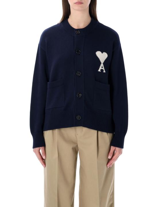 26SS 아미 니트웨어 UKC381KN0156 Black