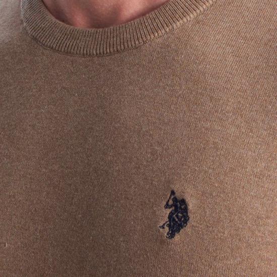 25FW U.S. Polo Assn. 스웨터 US42173048 126 Brown - US POLO ASSN