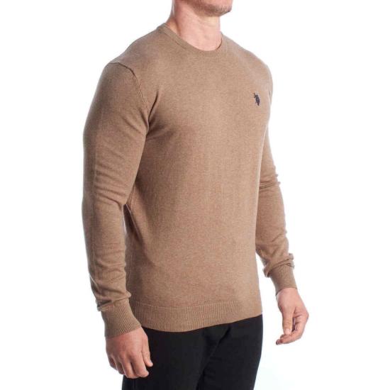 25FW U.S. Polo Assn. 스웨터 US42173048 126 Brown - US POLO ASSN