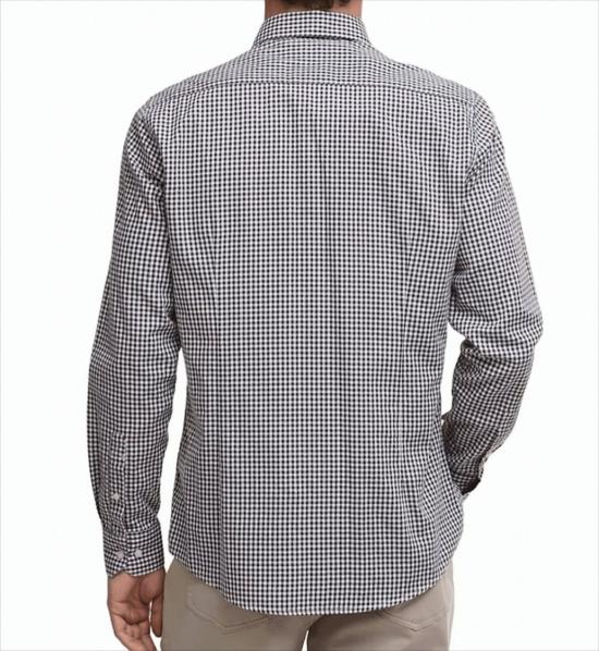 25FW 바버 셔츠 MSH5027 Grey - BARBOUR