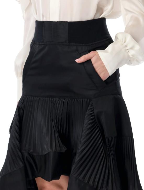 26SS 사카이 미디 스커트 2608307 Black - SACAI