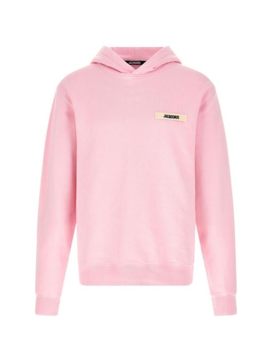 26SS 자크뮈스 그로그랭 후드 티셔츠 HOM00247 AJ00126 431 Pink