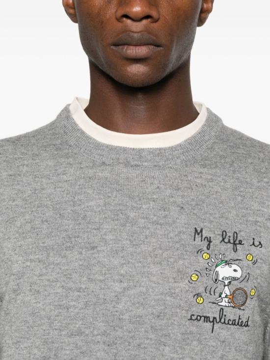 25FW 세인트바쓰 니트웨어 HER0024 HERON Grey - MC2 SAINT BARTH