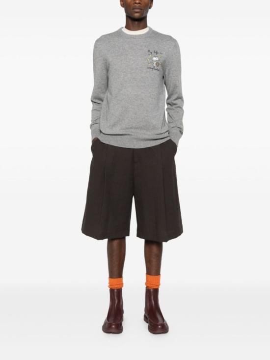 25FW 세인트바쓰 니트웨어 HER0024 HERON Grey - MC2 SAINT BARTH