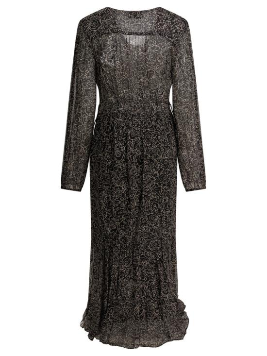 26SS 이자벨마랑에뚜왈 롱 원피스 26PRO0798FB Black - ISABEL MARANT ETOILE