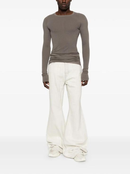 26SS 릭 오웬스 반팔 티셔츠 RU01F2250RC 34 GREY - RICK OWENS