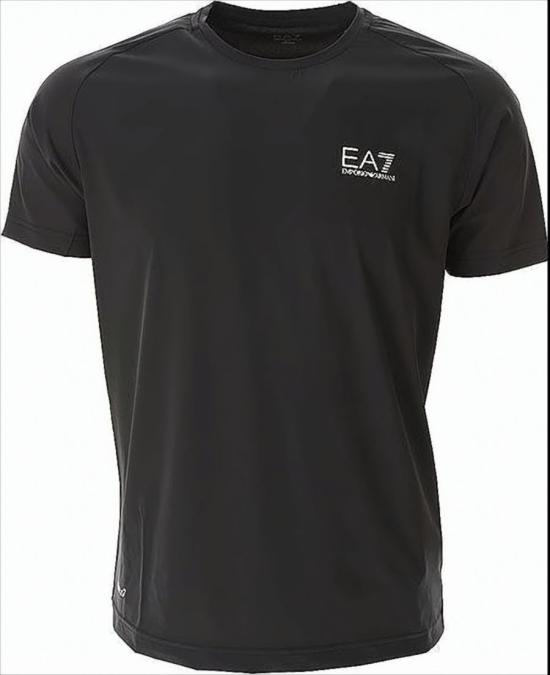  엠포리오 아르마니 트레이닝 티셔츠 8NPV03 PNDDZ 1200 Black - EMPORIO ARMANI