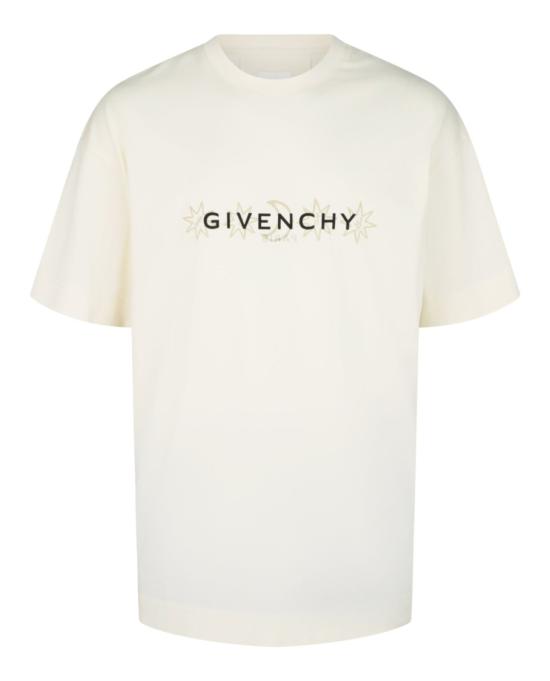  지방시 반팔 티셔츠 BM71JA 3YN0 105 10011 XL Neutrals