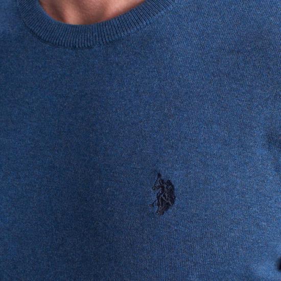 25FW U.S. Polo Assn. 스웨터 US42173048 378 Blue - US POLO ASSN