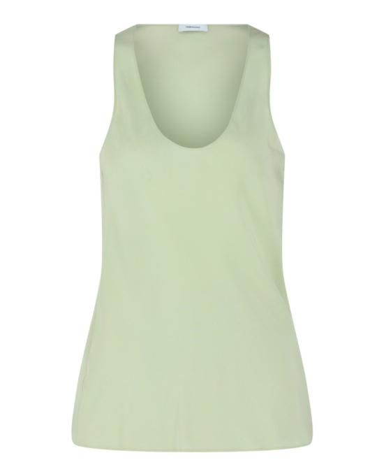  살바토레 페라가모 민소매 티셔츠 13F767 774165 30110 36 Yellow