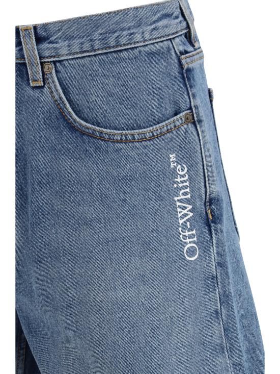 26SS 오프화이트 숏팬츠 44XYC028S26D001400 4000 LIGHT BLUE - OFF WHITE