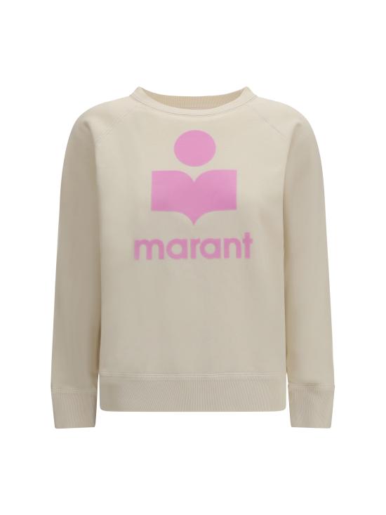 26SS 이자벨마랑에뚜왈 후드 티셔츠 SW0160FAD1M04E ECPK CREAM