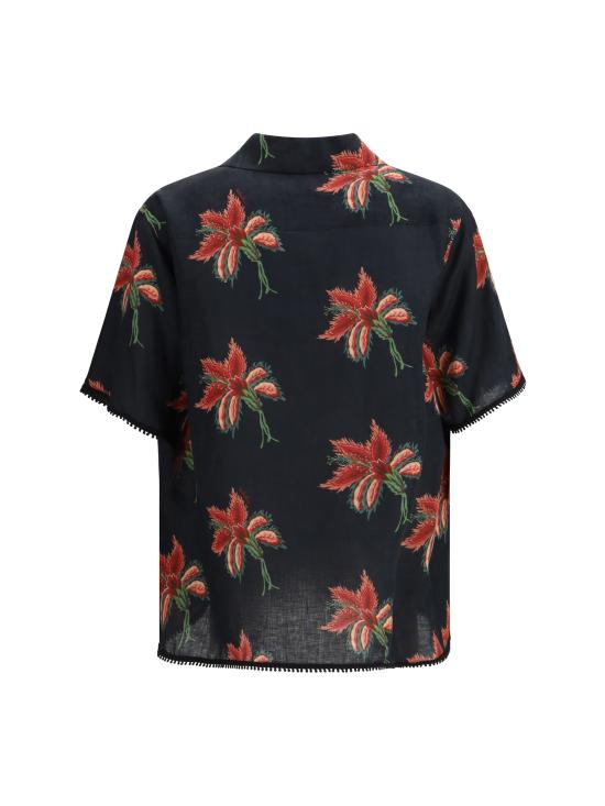 26SS 발렌티노 가라바니 긴팔 셔츠 8V3AAN11BA7 D5Y BLACK - VALENTINO GARAVANI