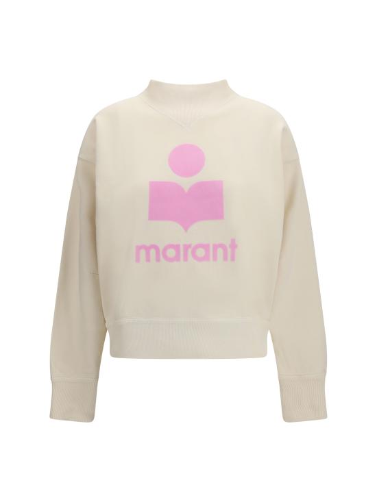 26SS 이자벨마랑에뚜왈 후드 티셔츠 SW0003FAD1M04E ECPK CREAM