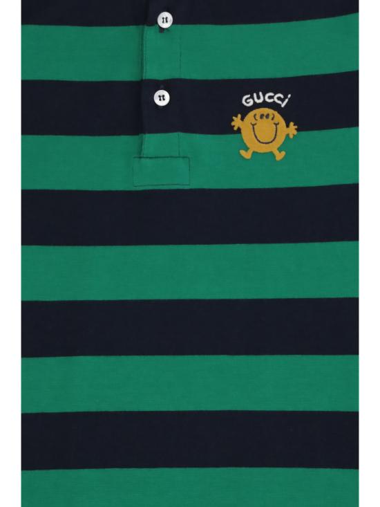 26SS [키즈] 구찌 폴로 셔츠 849670XJHNS 3026 MULTICOLOUR - GUCCI