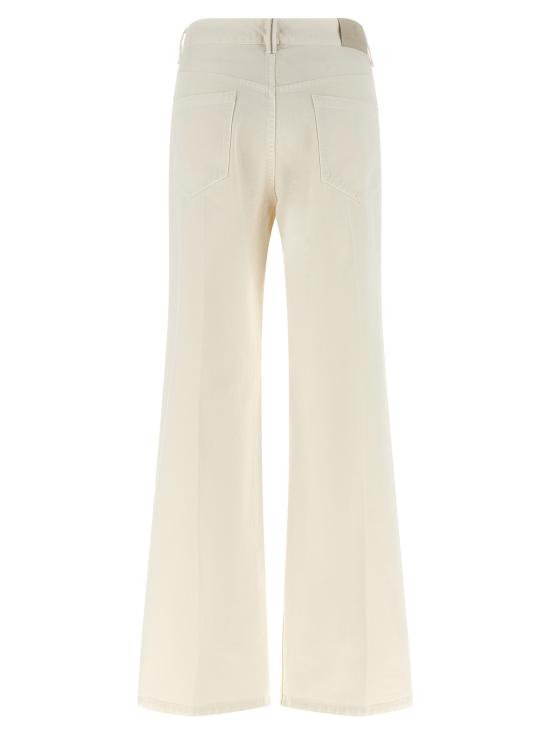 26SS 브루넬로 쿠치넬리 데님 팬츠 M0H81P5568C1101 White - BRUNELLO CUCINELLI