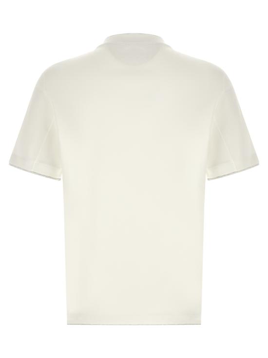 26SS 브루넬로 쿠치넬리 탑 M0B137427CA819 White - BRUNELLO CUCINELLI