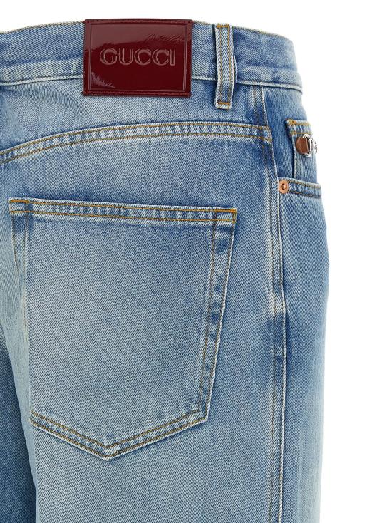 26SS 구찌 데님 팬츠 852212XDDDA4011 Light Blue - GUCCI