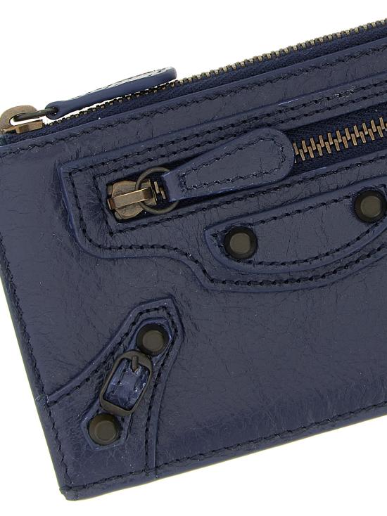 26SS 발렌시아가 명함지갑 8106072ABFY4649 Blue - BALENCIAGA