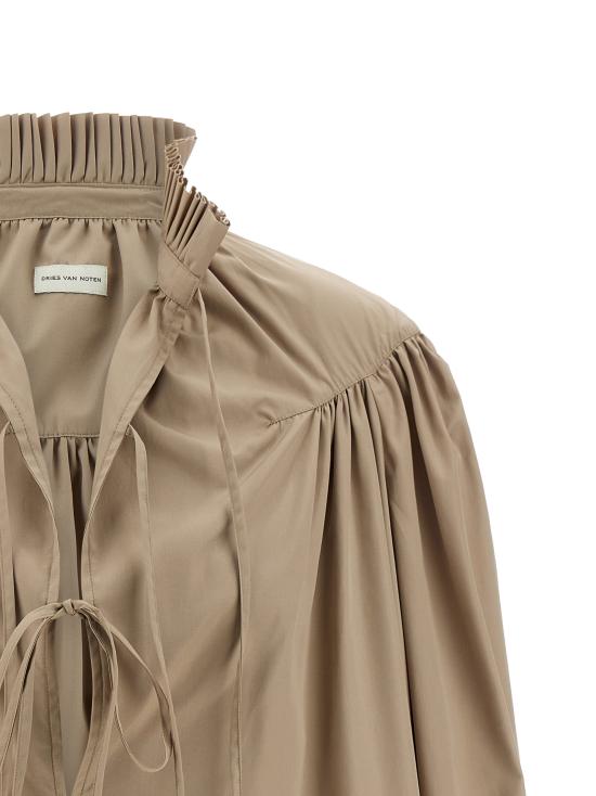 26SS 드리스 반 노튼 블라우스 2611307163314101 Beige - DRIES VAN NOTEN